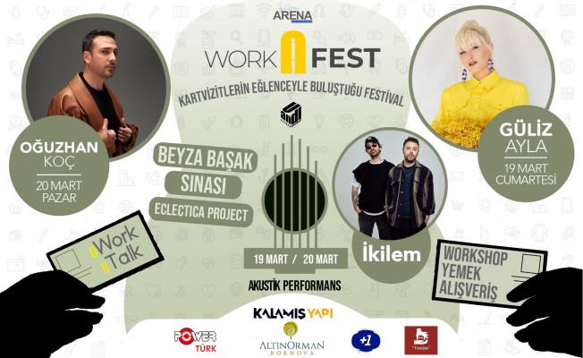 Work’n’Fest 19-20 Mart’ta İzmir Arena’da