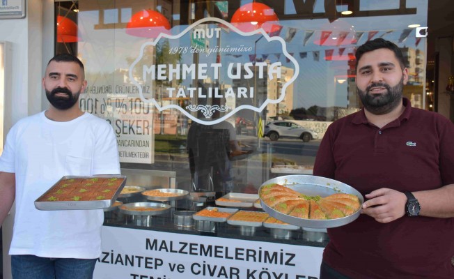 45 yıllık tecrübesiyle Mehmet Usta Tatlıları 2. şubesini Güzelyalı’da açıyor