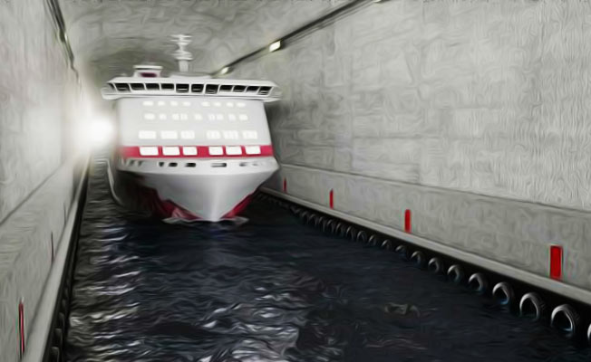 Dünya'nın İlk Gemi Tüneli Norveç'te Yapılıyor