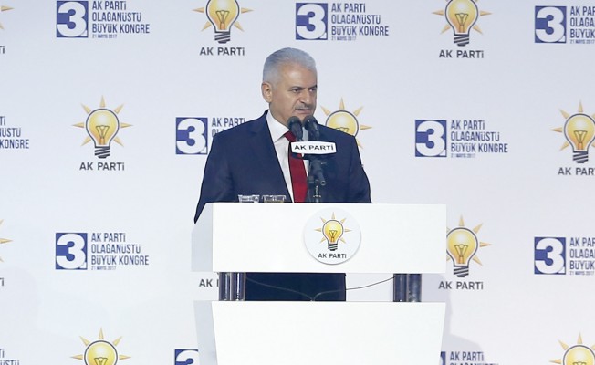 Başbakan Binali Yıldırım AK Parti Kongresi'nde Konuştu