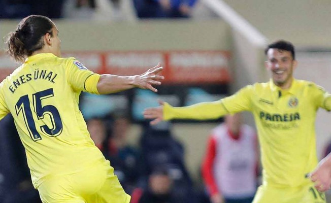 La Liga'da Villarreal, Atletico Madrid'i Enes Ünal'ın golleriyle devirdi