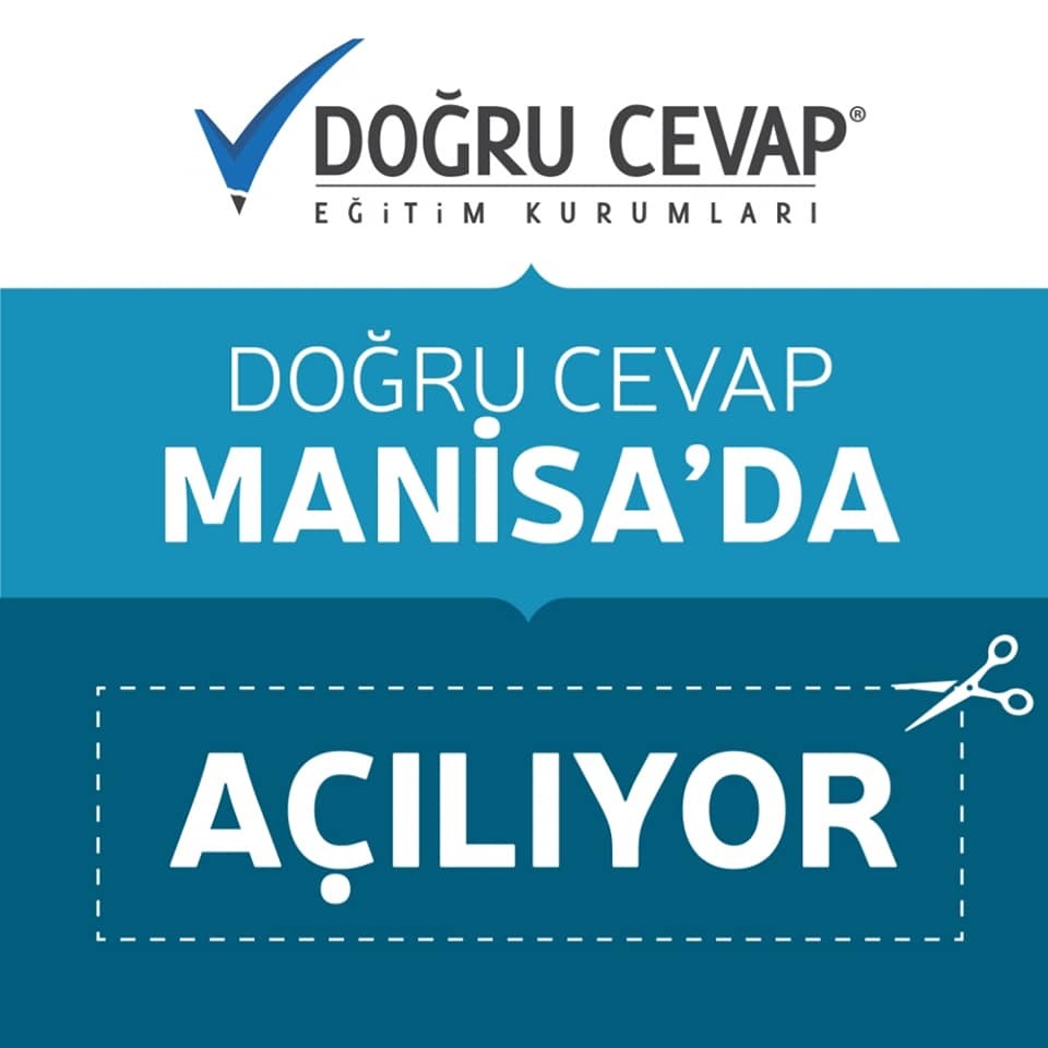 Doğru Cevap Eğitim Kurumları Şubat'ta Manisa’da