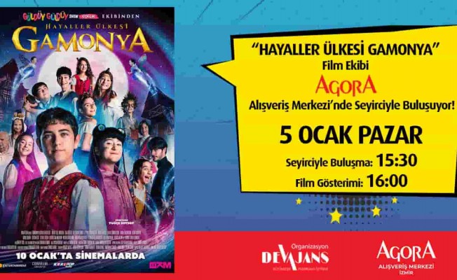 Hayaller Ülkesi Gamonya Özel Gösterimi 5 Ocak’ta İzmir'de