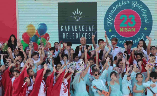 Karabağlar'da 23 Nisan Coşkusu