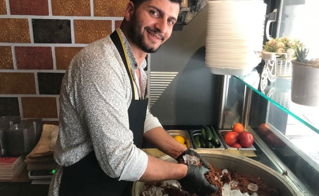 Sıcak havaların buzlu çiğköftesi