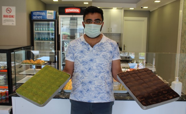 Sıcaklar artınca soğuk baklava satışları ikiye katladı