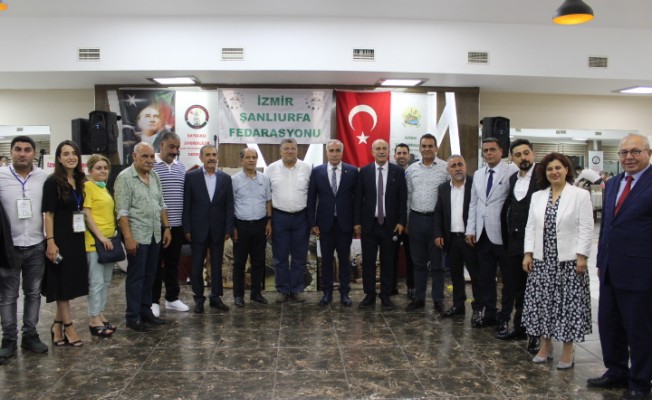 İzmir Şanlıurfa Federasyonu’nda Mızraklı güven tazeledi
