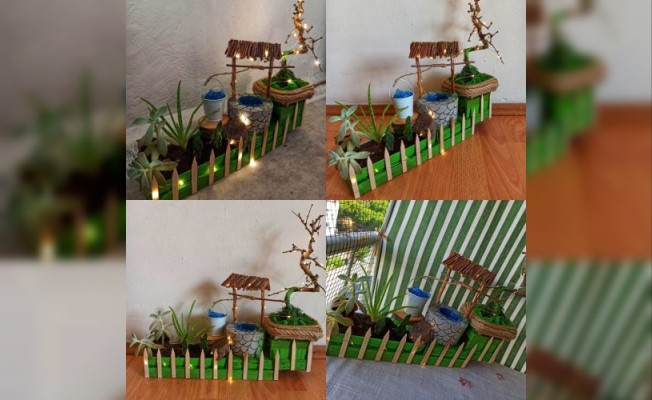 Gece Çiğdem Ekinci'den el emeği ürünler