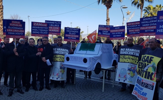 Saadet Partisi’nden akaryakıt zammı eylemi