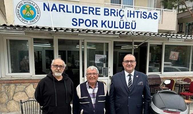 İnanç Nurlu Narlıdere Briç İhtisas Kulübü ile buluştu