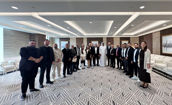 Türk Heyeti Katar'da