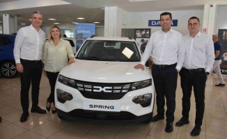 Dacia’nın ilk elektrikli otomobili Spring, Ermat’ta…