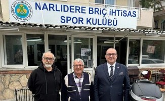 İnanç Nurlu Narlıdere Briç İhtisas Kulübü ile buluştu