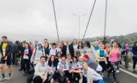 UCİM farkındalık için İstanbul Maratonu'nda
